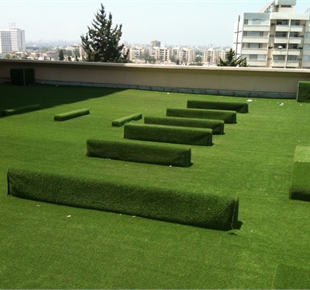התקנת דשא סינטטי -משען גבעתיים